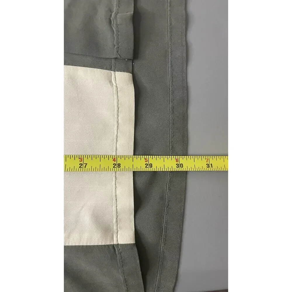 Bamboo Cay Hawaiian Bowling Embroidered Short Sleeve Button Up Shirt Green M - Picture 11 of 12